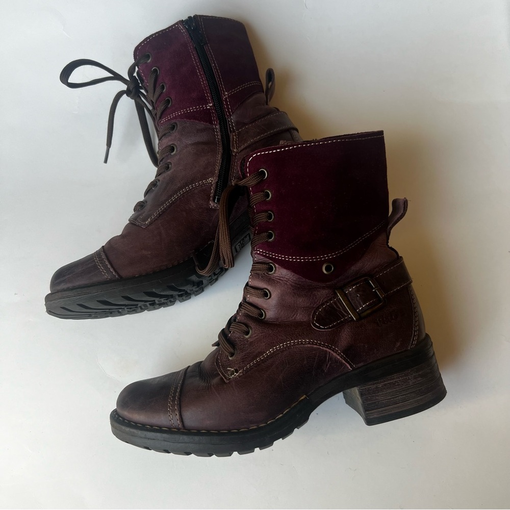 Taos boots with heel